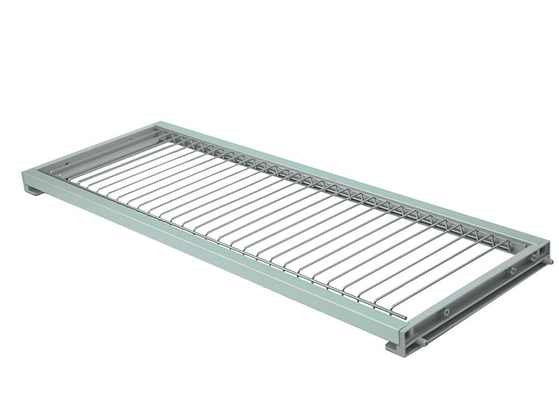 Сушка для чашек Variant с рамкой в базу 800мм (ЛДСП 16мм), держатель задней стенки+регулировка по глубине, хром