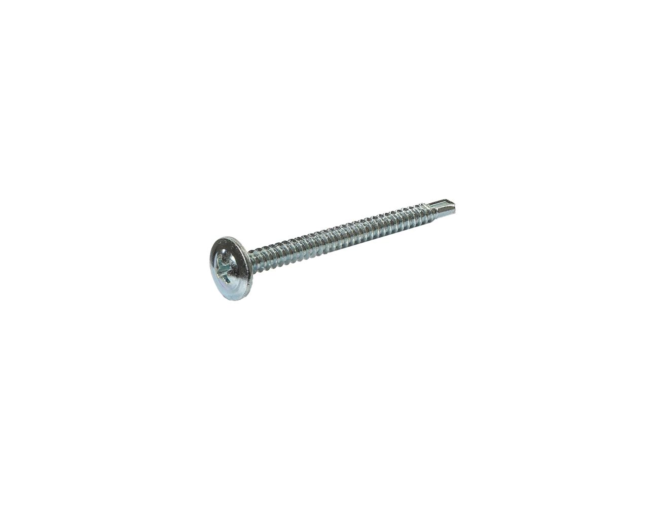 Саморез 4,2x50 с пресс-шайбой (сверло) без насечек (4000/400)