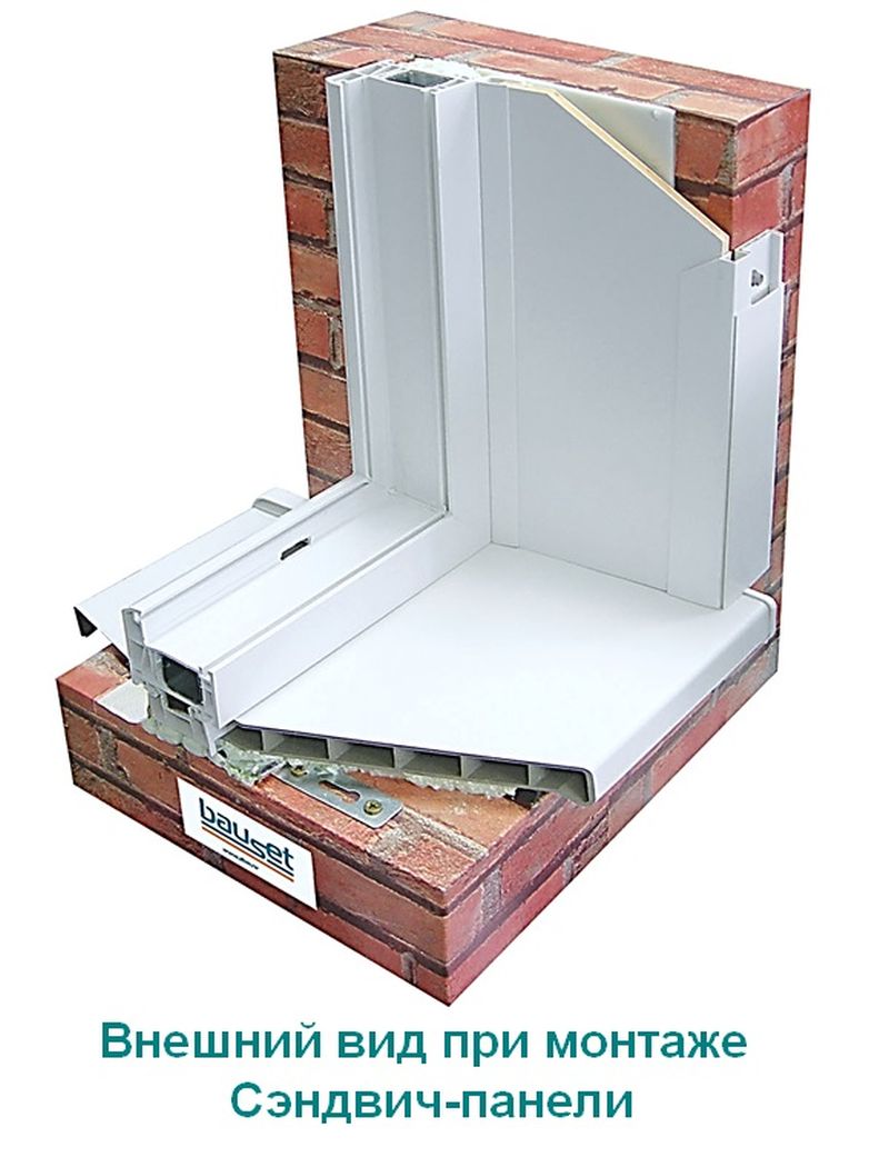 Сэндвич-панель Bauset TPL 8х1500х3000 (0,5х0,5) белый матовый 2-х стороний. Рис. 3