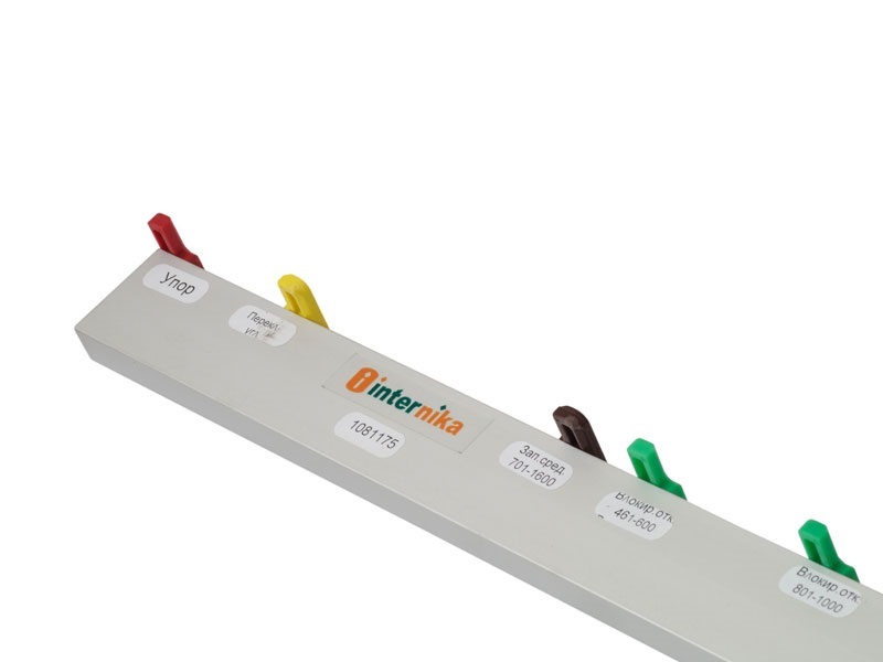 Шаблон для ответных планок основного поворотно-откидного запора константного (FFH<1800 мм) Internika. Рис. 2