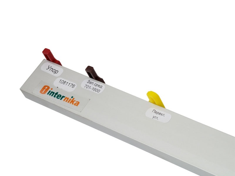 Шаблон для ответных планок среднего запора Internika. Рис. 2 Шаблон для ответных планок среднего запора Internika. Рис. 2