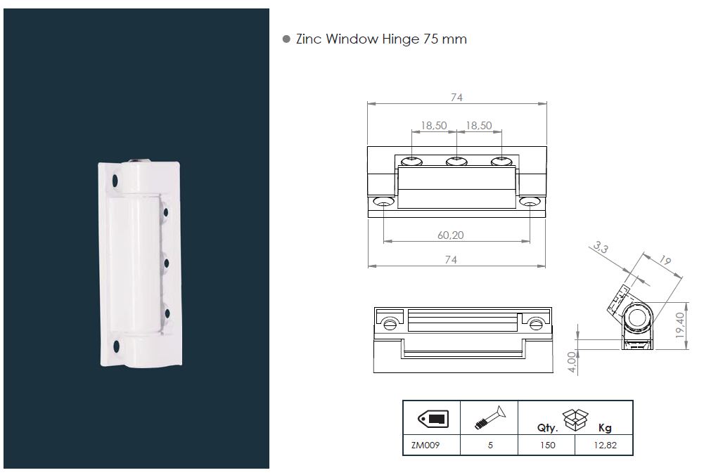 Шаблон для петель FOR0075. Рис. 1