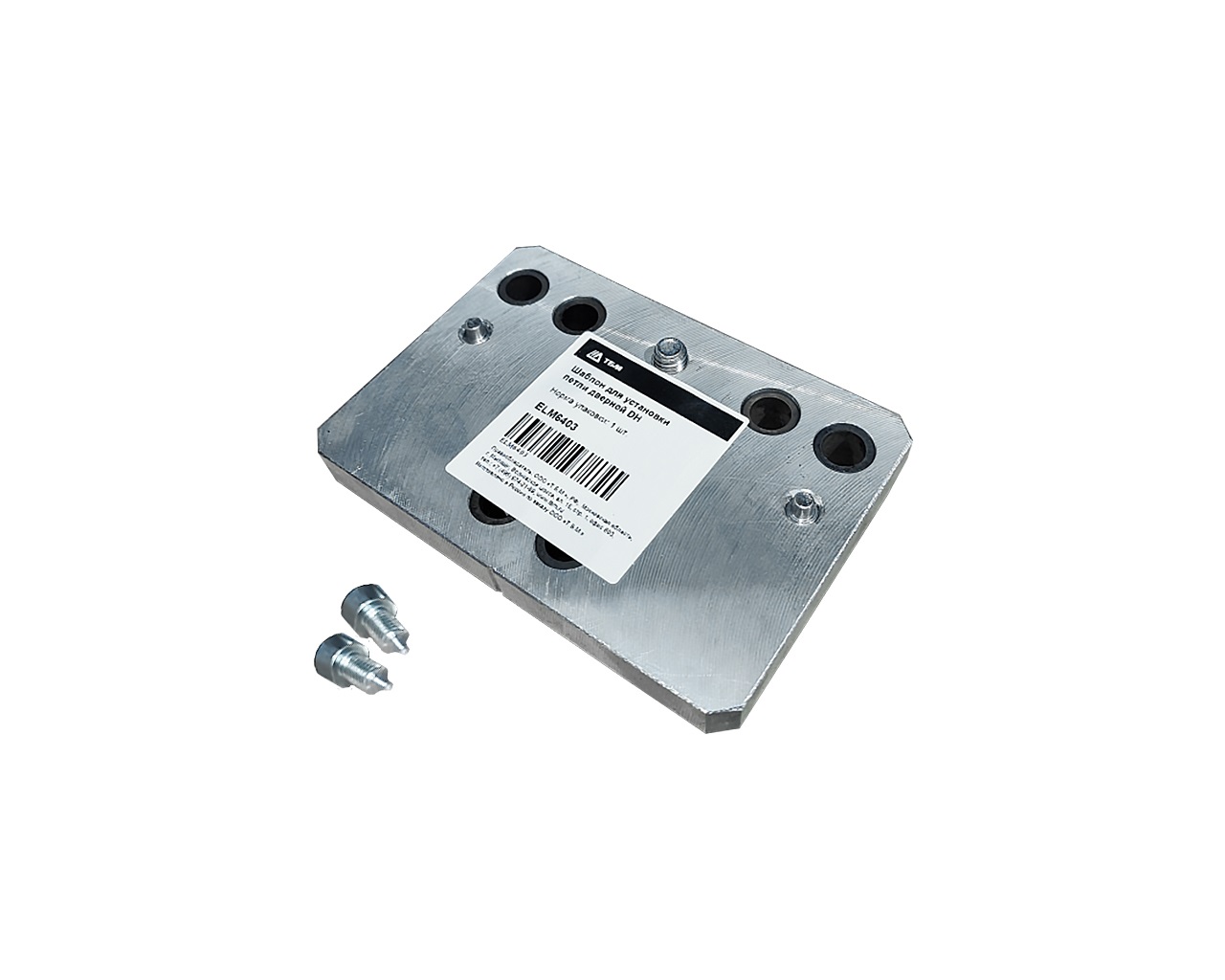 Шаблон ELEMENTIS петли дверной втулочной, м/о 62. Рис. 2