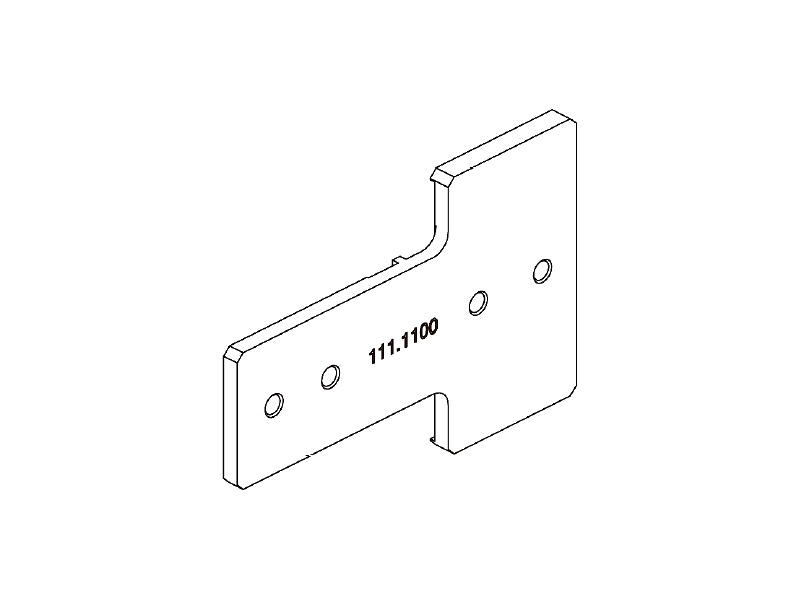 Шаблон разметочный под уголки MST0311 и MST0348. Рис. 1