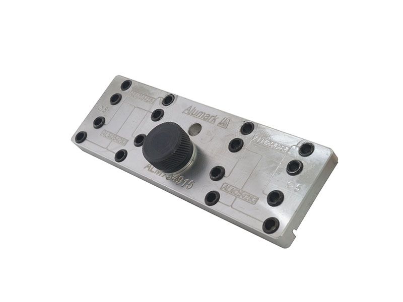 Шаблон сверл. для угл. соед. дверной створки S54. Рис. 1 Шаблон сверл. для угл. соед. дверной створки S54. Рис. 1