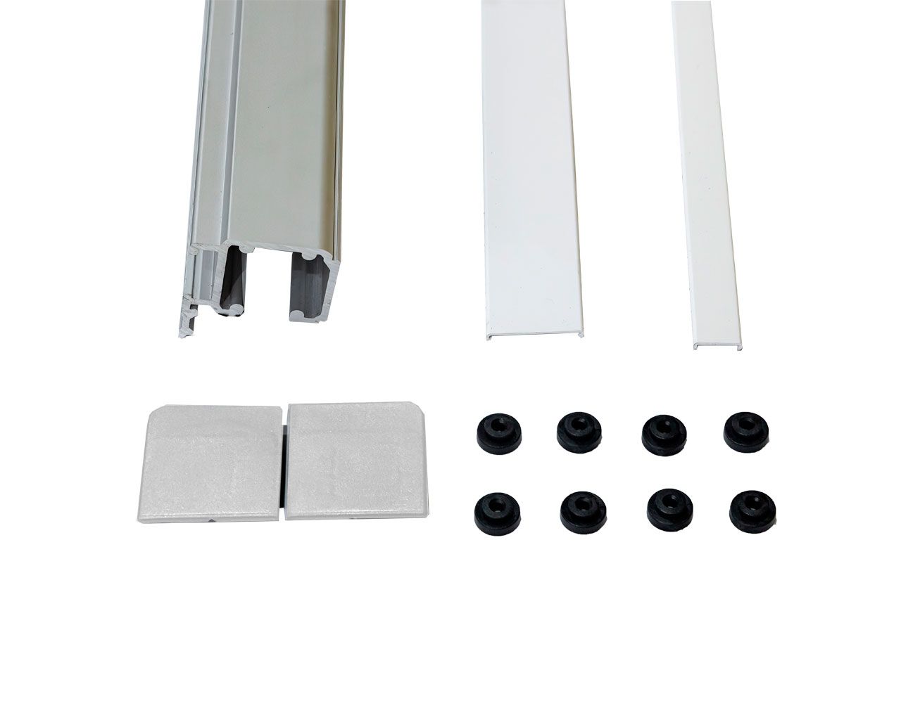 Шина ходовая 3 м (комплект) FOLD, белая R07.2