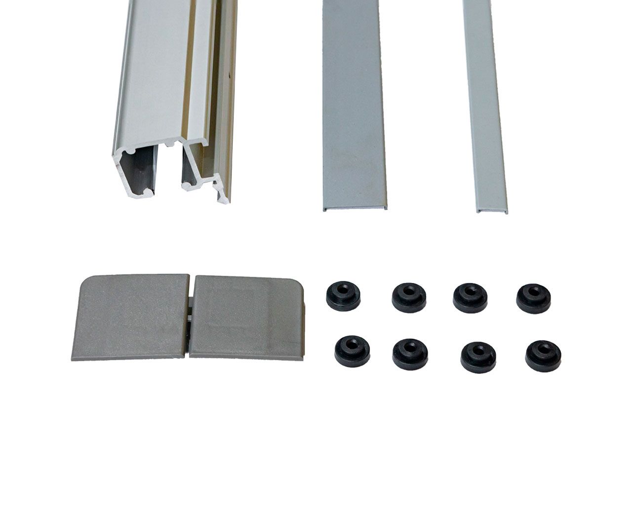Шина ходовая 4 м (комплект) FOLD, серебро R01.1. Рис. 1
