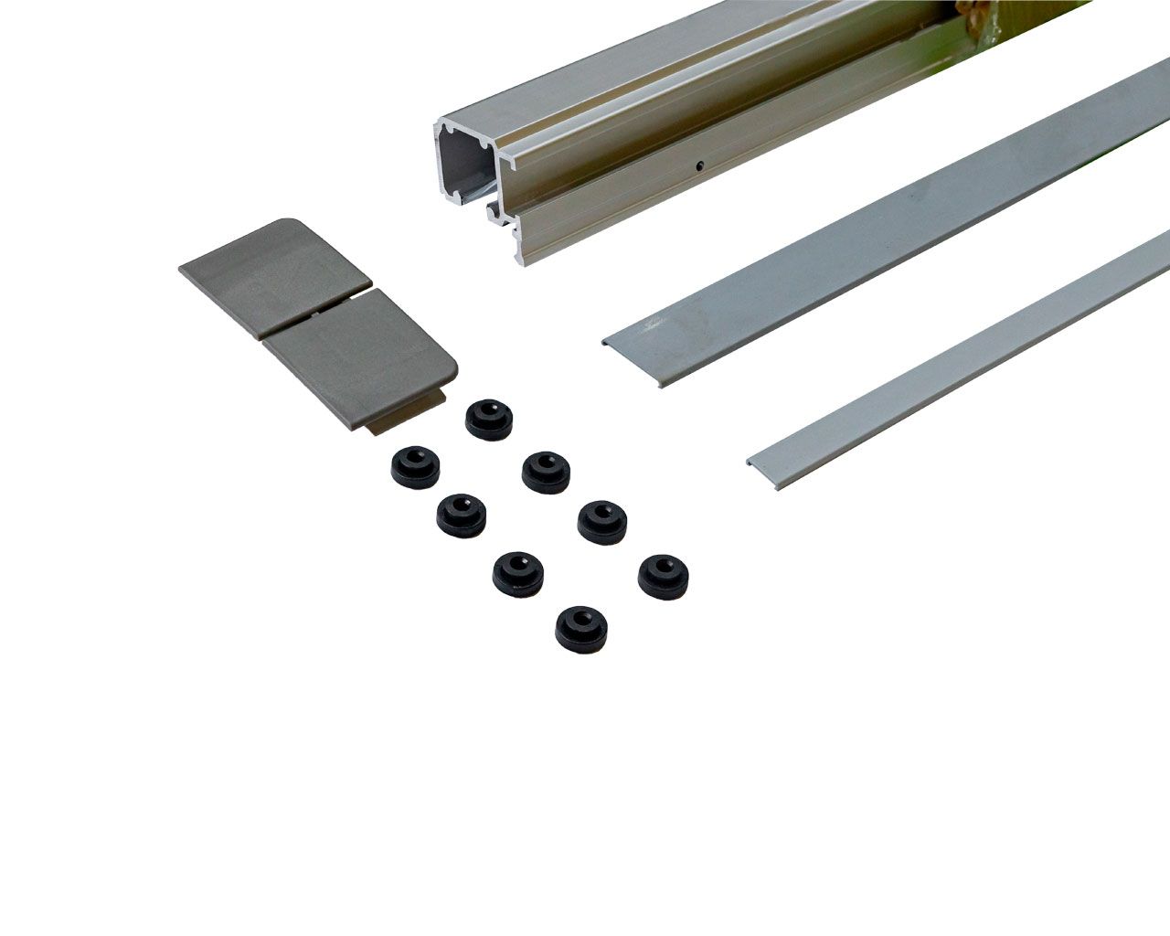 Шина ходовая 5 м (комплект) FOLD, серебро R01.1. Рис. 2