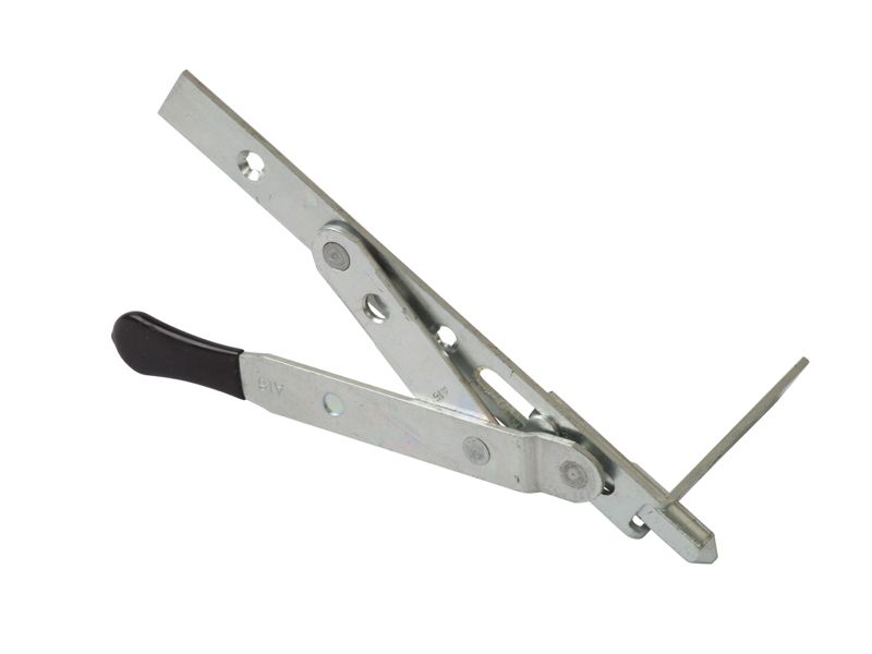 Шпингалет Internika с рычагом для штульпа с фурнитурным пазом 150/2х16 мм, Серебристый