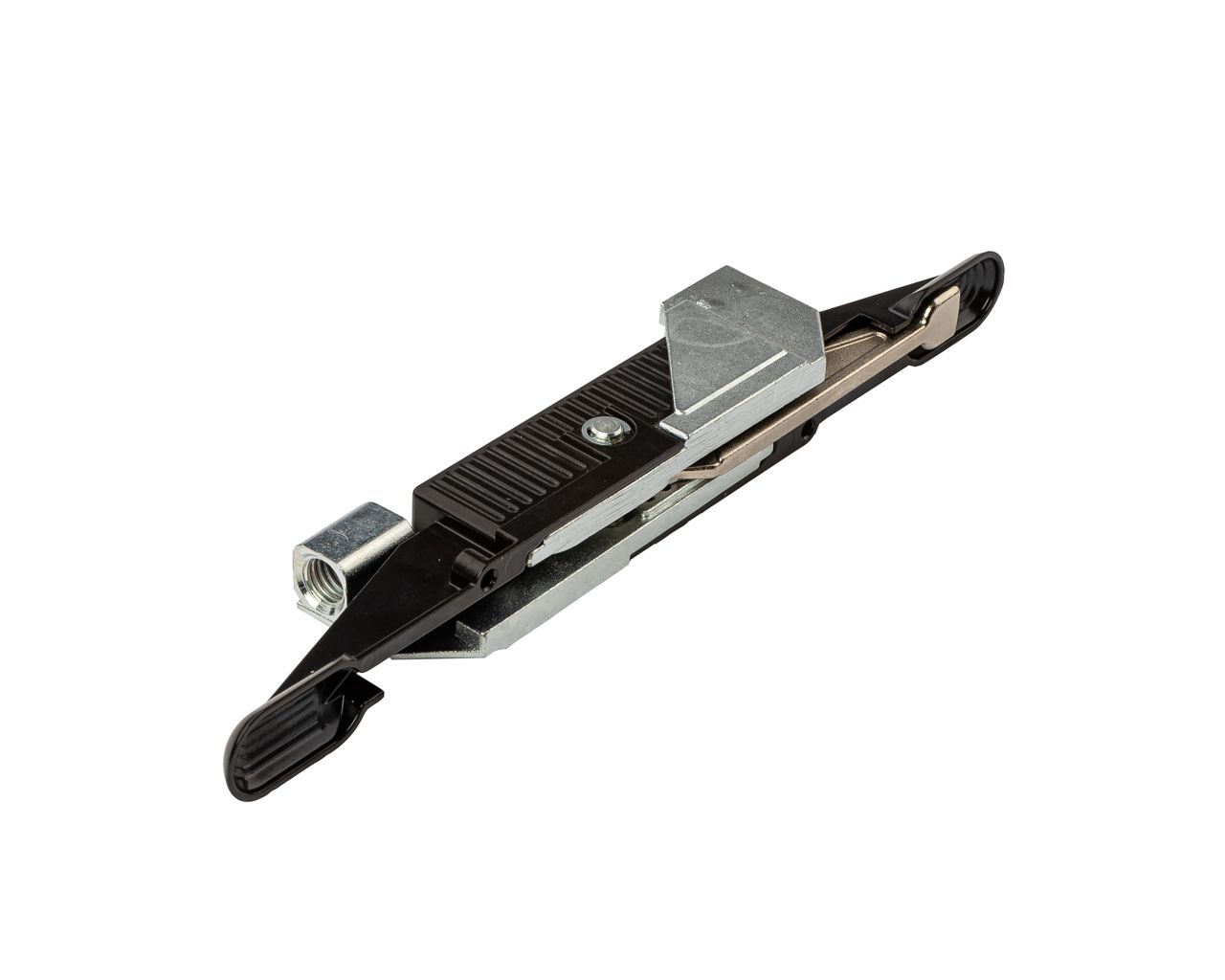 Шпингалет дверной врезной, 30мм, верх/низ, черн.. Рис. 2 Шпингалет дверной врезной, 30мм, верх/низ, черн.. Рис. 2