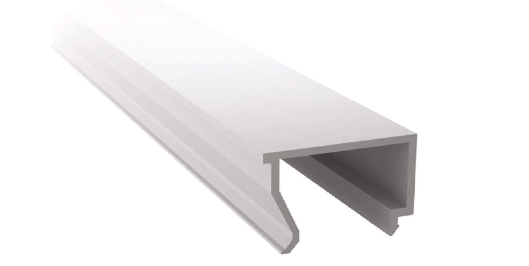 Штапик, 400-30 (766) 6м Белый. Рис. 1