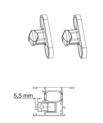 Штырь запорный HS, М=5,5 (2шт.). Рис. 1 Штырь запорный HS, М=5,5 (2шт.). Рис. 1