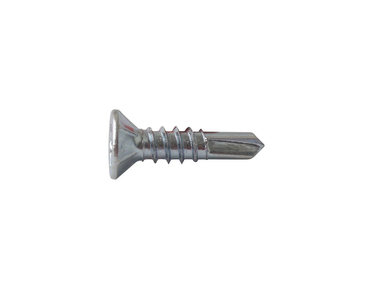 Шуруп c буром (саморез) 3,9x16, потайная головка с насечками для автоматических линий, промышленная упаковка 18000 (бита внутри). Рис. 2