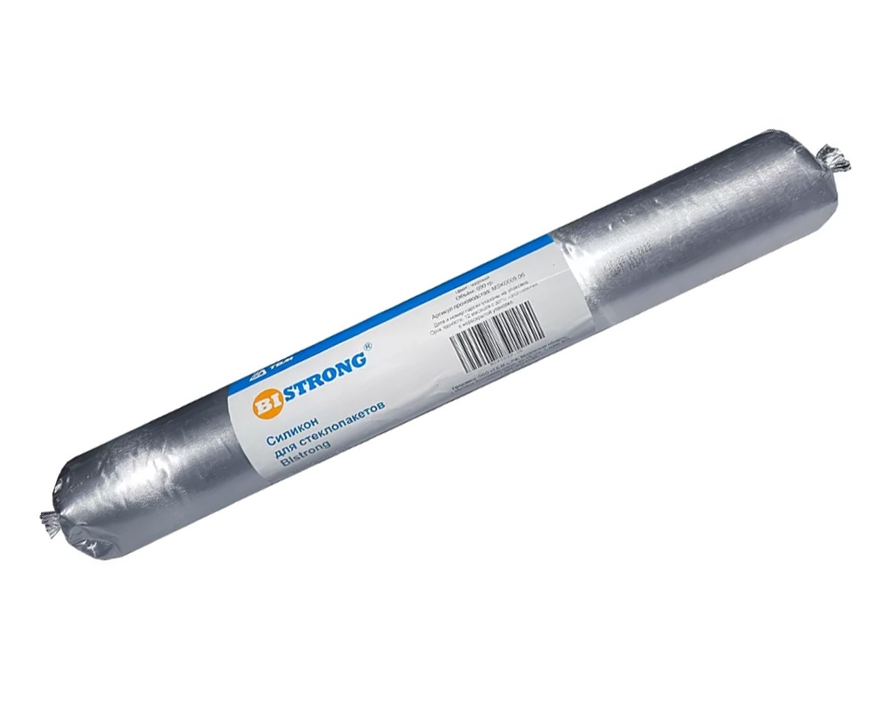Силикон "Bistrong"  для стеклопакетов  690 гр чёрный. Рис. 1