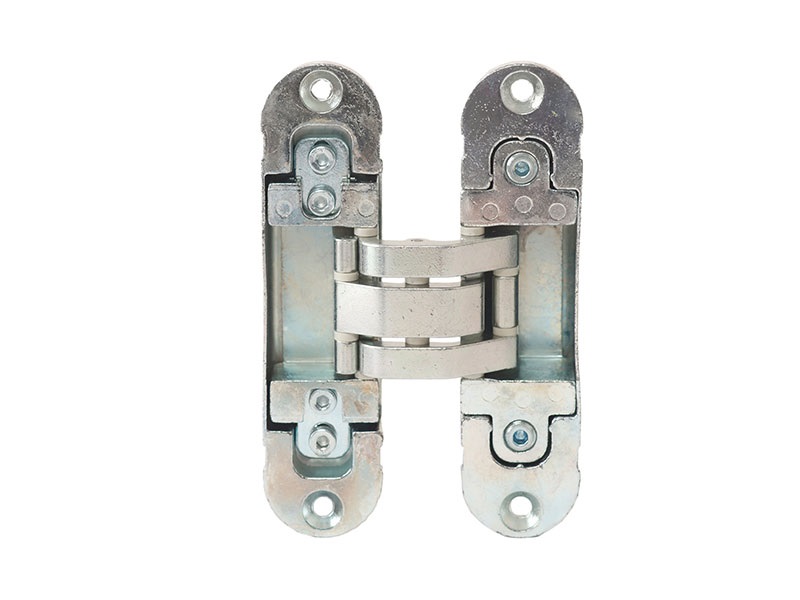 Петля скрытая, универсальная, 3D, 120x30 мм, 60 кг, цамак, оцинкованный. Рис. 1