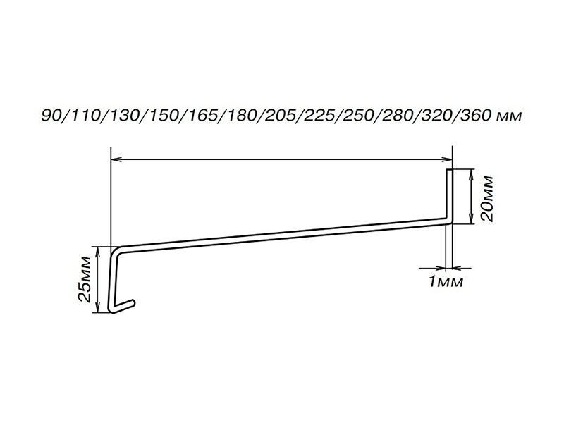 BAUSET Слив наружный алюминиевый 110 мм темная вишня, 6м. Рис. 3 BAUSET Слив наружный алюминиевый 110 мм темная вишня, 6м. Рис. 3