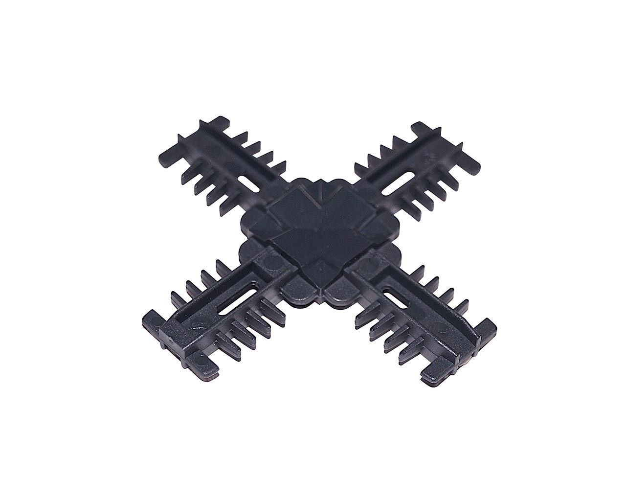 Соединение декоративное крестовое Isabel 18мм антрацит. Рис. 1 Соединение декоративное крестовое Isabel 18мм антрацит. Рис. 1