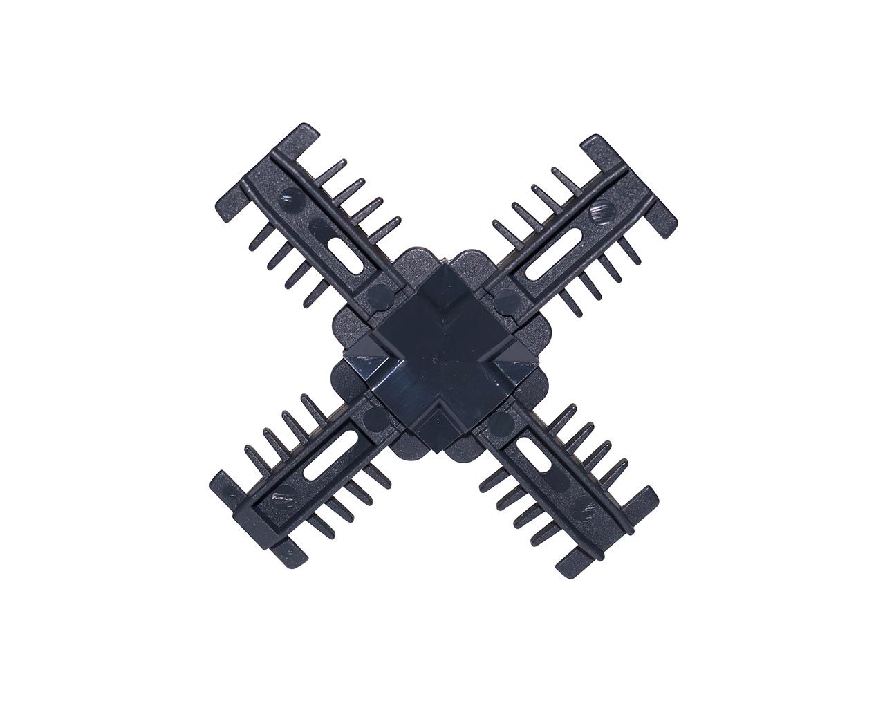 Соединение декоративное крестовое Isabel 18мм антрацит. Рис. 3 Соединение декоративное крестовое Isabel 18мм антрацит. Рис. 3