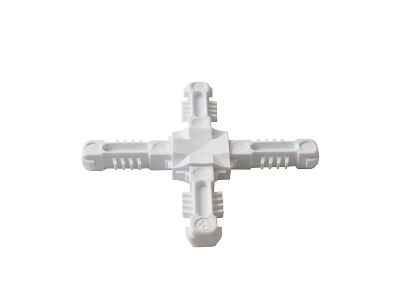 Соединение крестовое 18мм БЕЛОЕ 9010. Рис. 3