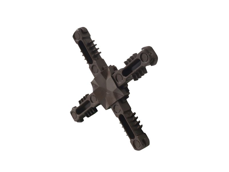 Соединение крестовое  18 мм КОРИЧ. 8014. Рис. 3