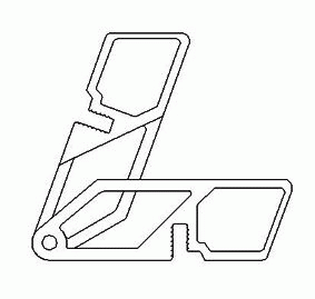 Соединитель угловой ALUMARK для 270203 переменный угол 45-180гр внутренний 1комплект: 4 штуки. Рис. 2 Соединитель угловой ALUMARK для 270203 переменный угол 45-180гр внутренний 1комплект: 4 штуки. Рис. 2