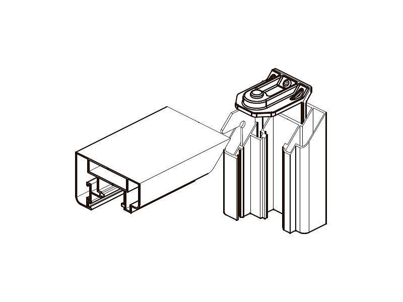 Соединитель угловой рамы. Рис. 2