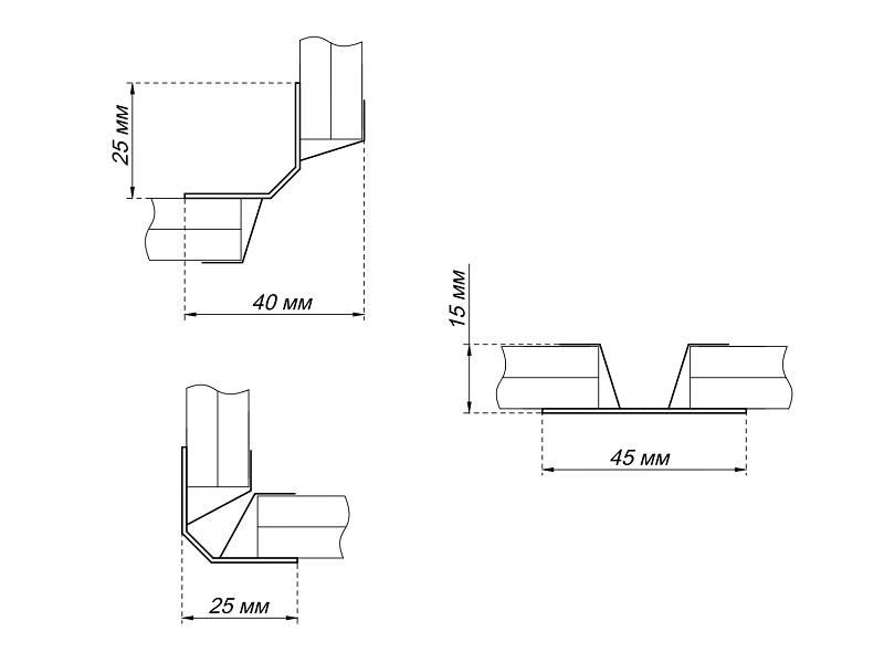 Соединитель универсальный цоколя ПВХ пластик Белый L=100 мм FIRMAX. Рис. 2 Соединитель универсальный цоколя ПВХ пластик Белый L=100 мм FIRMAX. Рис. 2