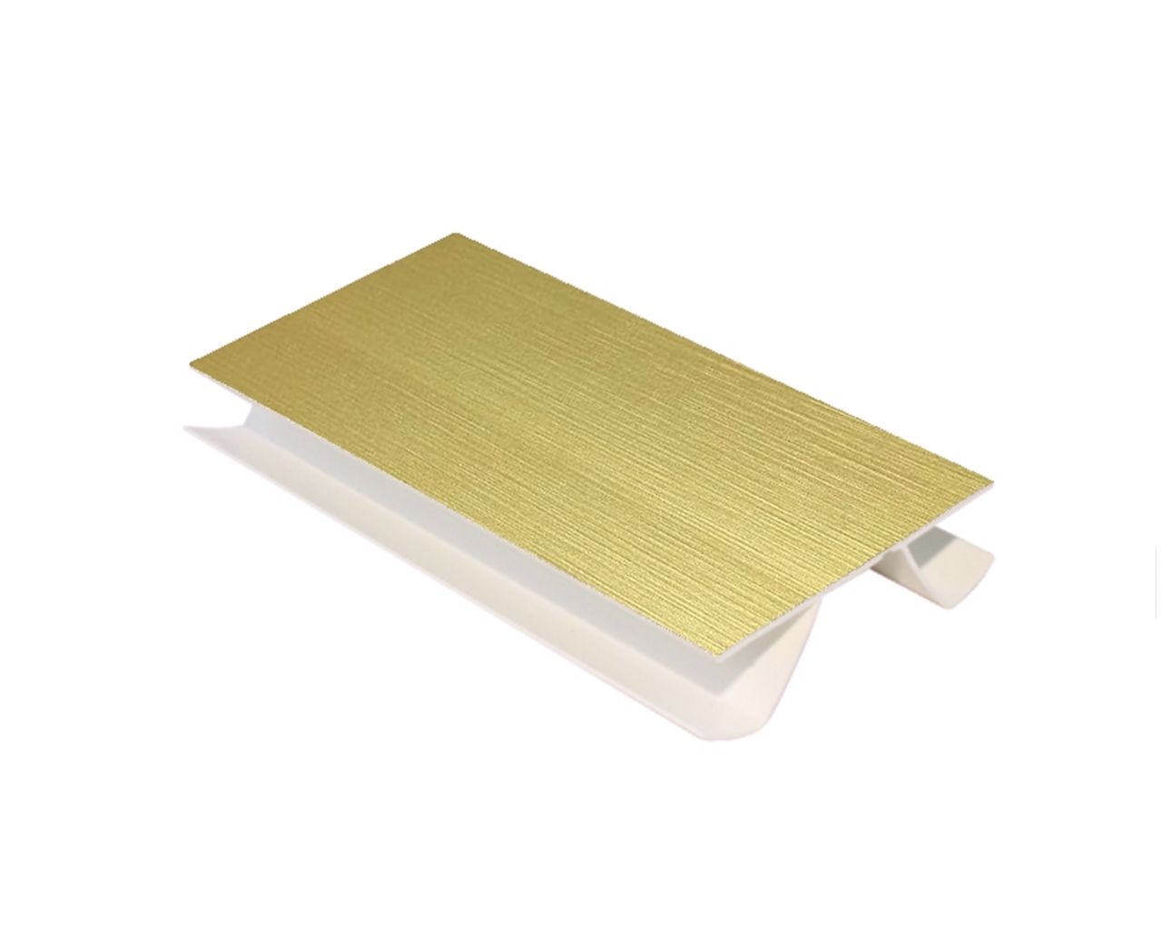 Соединитель универсальный цоколя ПВХ пластик Золото поталь L=100 мм FIRMAX. Рис. 1 Соединитель универсальный цоколя ПВХ пластик Золото поталь L=100 мм FIRMAX. Рис. 1