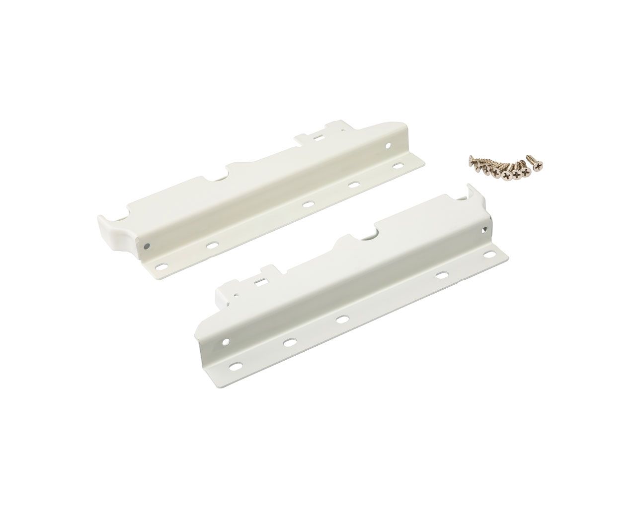 Соединитель задней стенки ДСП д/2х релингов DTC Dragon Box белый (L+R). Рис. 1 Соединитель задней стенки ДСП д/2х релингов DTC Dragon Box белый (L+R). Рис. 1