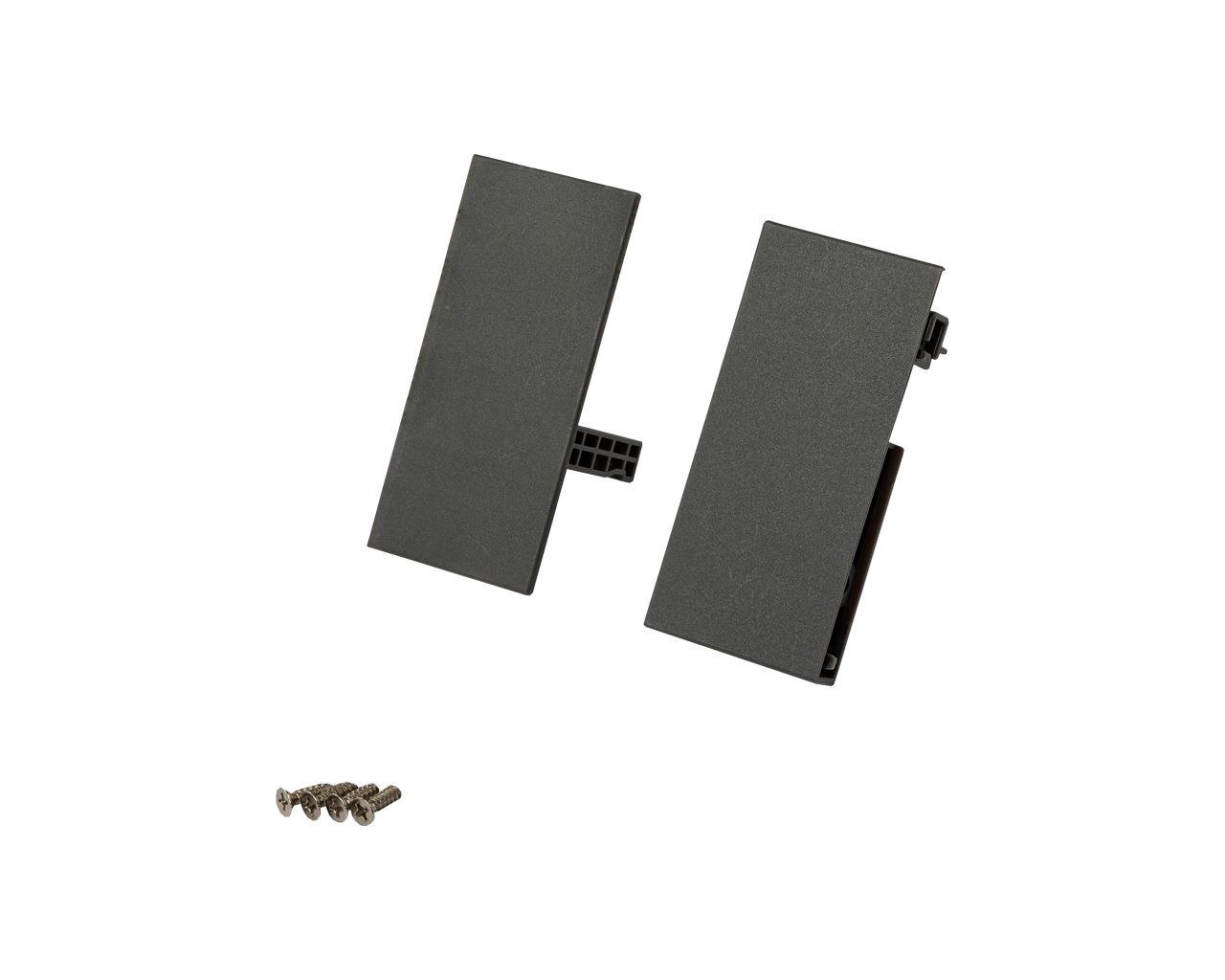 Соединители передней панели для низкого внутреннего ящика H=88 Magic Star Plus, серые. Рис. 1