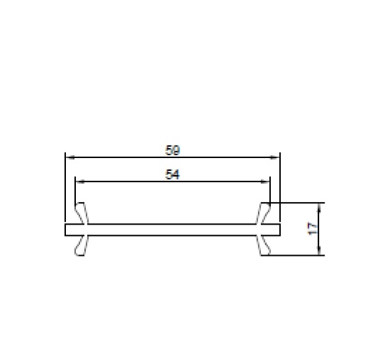 Соединительная планка 60 серия, 6,5 м.. Рис. 1