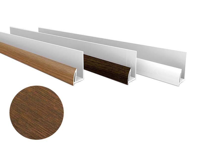 Стартовый профиль Qunell St-25мм ОРЕХ (Renolit 2178-007) 6,0 м. Рис. 2