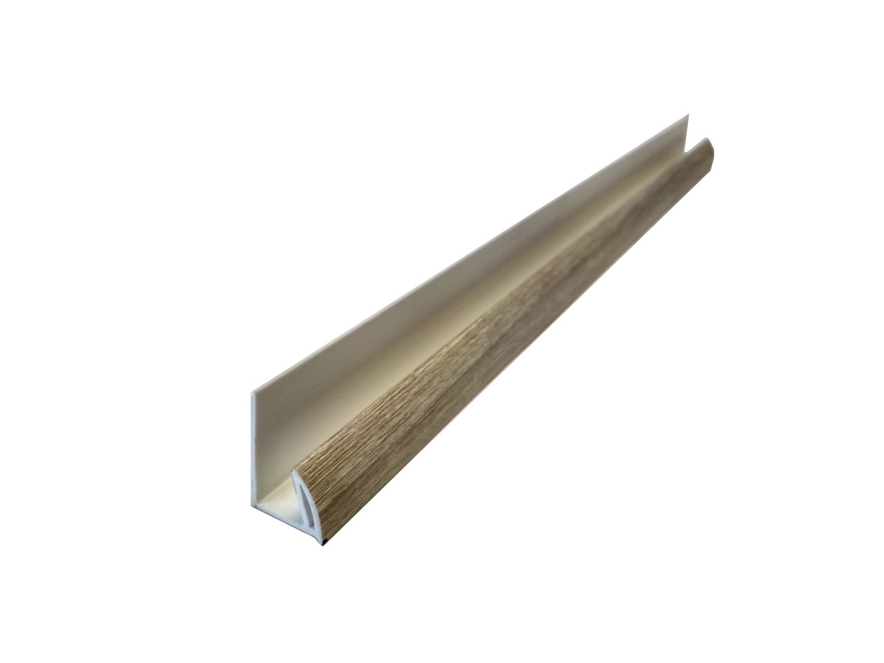 Стартовый профиль Qunell St-25мм ДУБ ШЕФИЛД СВЕТЛЫЙ (LG GF402_5F) 6,0 м. Рис. 2 Стартовый профиль Qunell St-25мм ДУБ ШЕФИЛД СВЕТЛЫЙ (LG GF402_5F) 6,0 м. Рис. 2