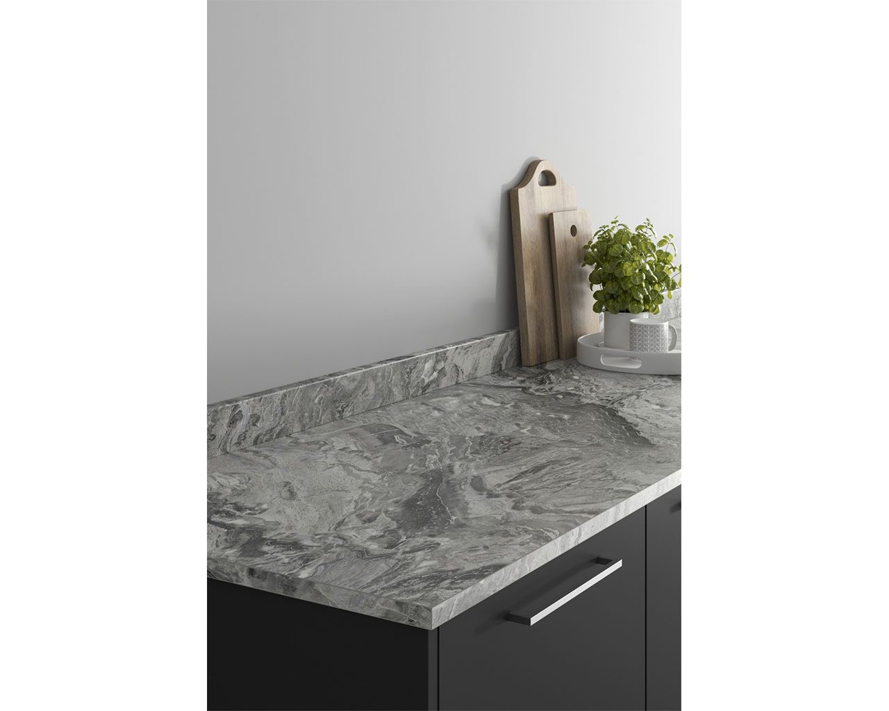 Стеновая панель R9 F092 ST9 Чиполлино бело-серый, 3000х600х6 мм. Рис. 3