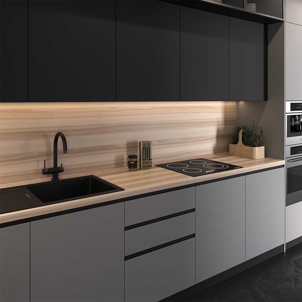 Столешница-постформинг Alphalux R54852/Mw Вирджиния 4200*600*40 мм. Рис. 3 Столешница-постформинг Alphalux R54852/Mw Вирджиния 4200*600*40 мм. Рис. 3