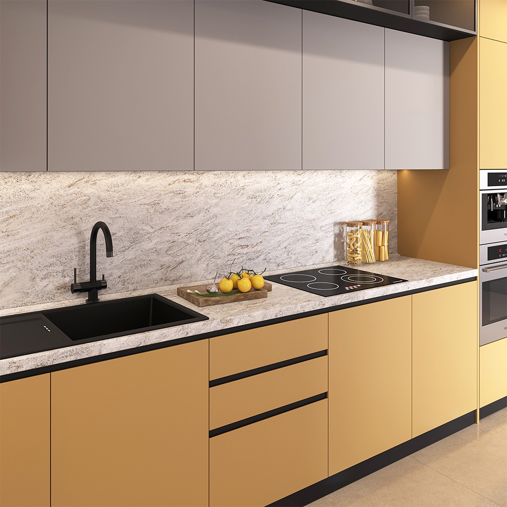 Столешница-постформинг Alphalux R5 4801/S Сантос 4200*600*40 мм. Рис. 3 Столешница-постформинг Alphalux R5 4801/S Сантос 4200*600*40 мм. Рис. 3