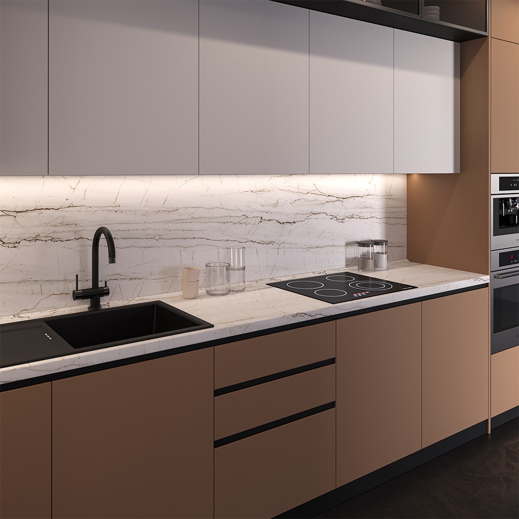 Столешница-постформинг Alphalux R5 4803/S Кампинас 3000*600*40 мм. Рис. 3 Столешница-постформинг Alphalux R5 4803/S Кампинас 3000*600*40 мм. Рис. 3