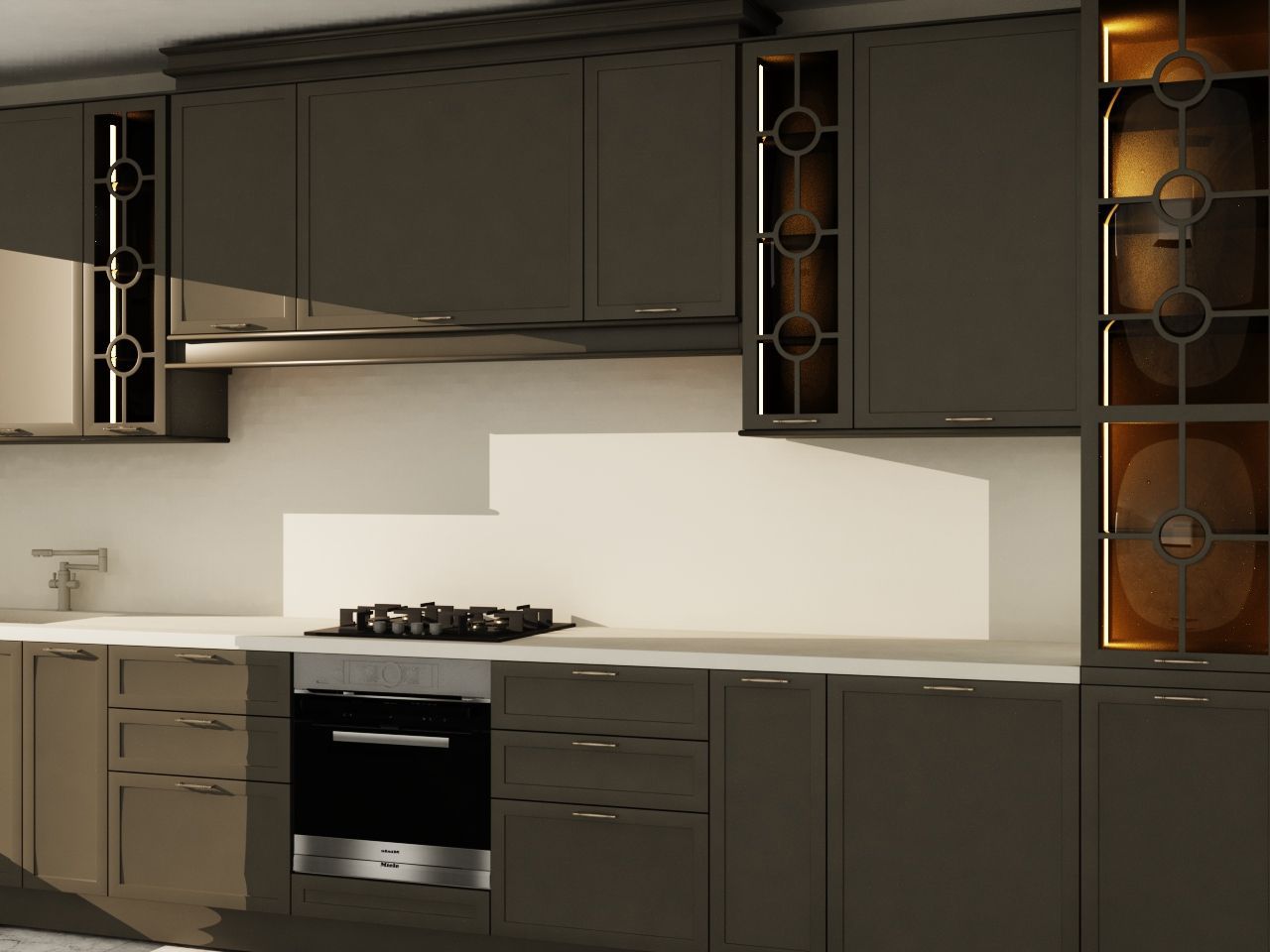 Столешница-постформинг FS011 S2 Ангора R3 3000х1200х38 мм. Рис. 3 Столешница-постформинг FS011 S2 Ангора R3 3000х1200х38 мм. Рис. 3