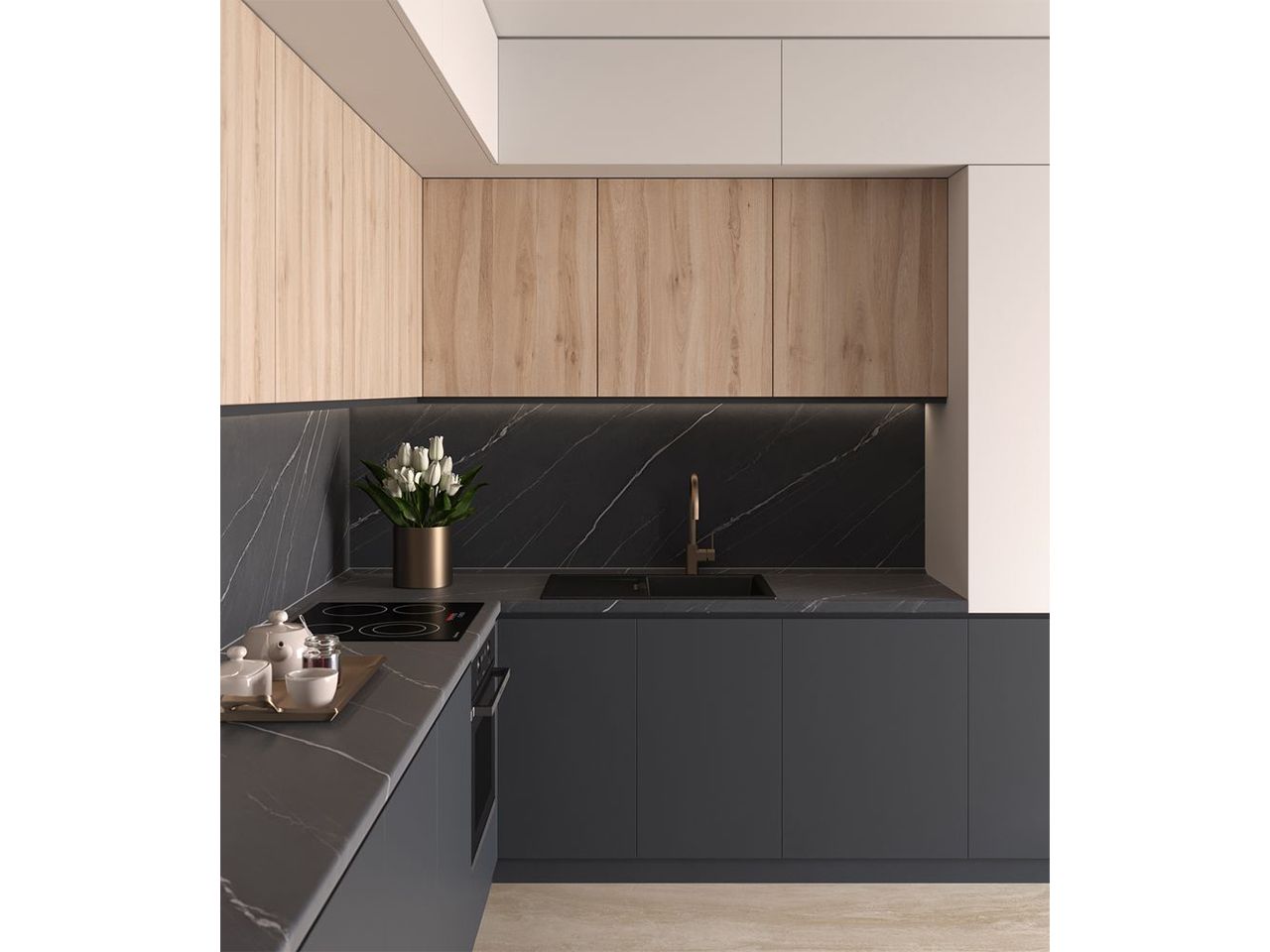 Столешница-постформинг FS205 S1 Алаид R3 4100х600х38 мм. Рис. 3 Столешница-постформинг FS205 S1 Алаид R3 4100х600х38 мм. Рис. 3