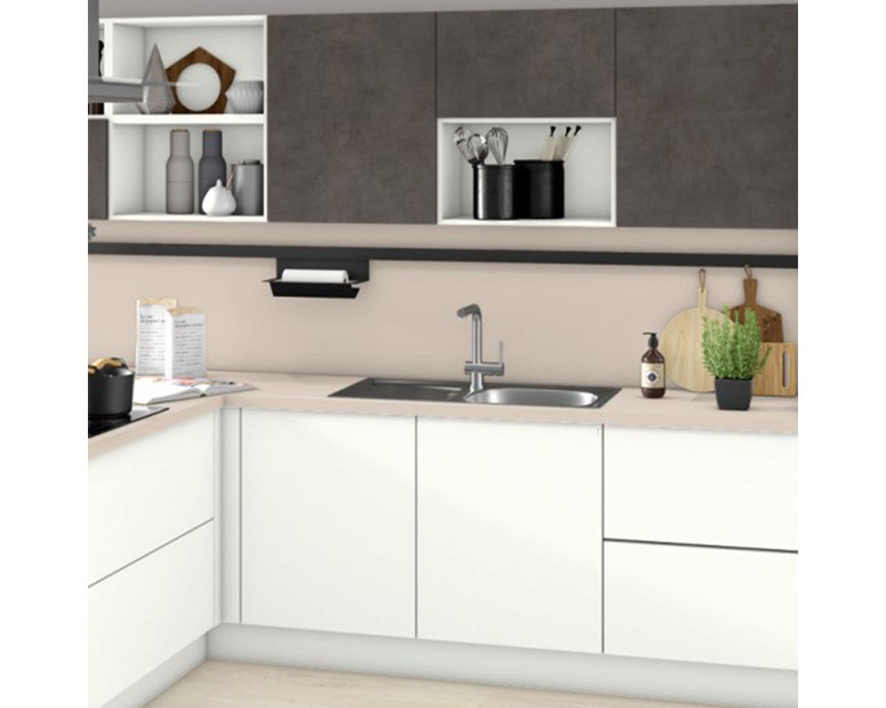 Столешница-постформинг R3 FS008 S3 Кашемир SELECT, 3050*600*38 мм. Рис. 3