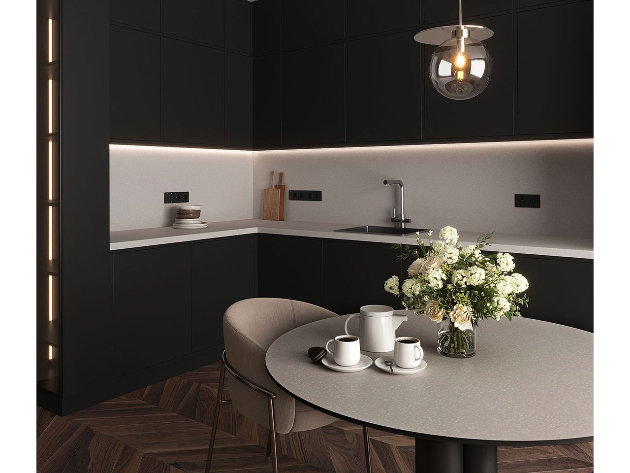 Столешница-постформинг R3 FS040 S1 Баскунчак ELEGANCE 4200х600х38 мм. Рис. 3