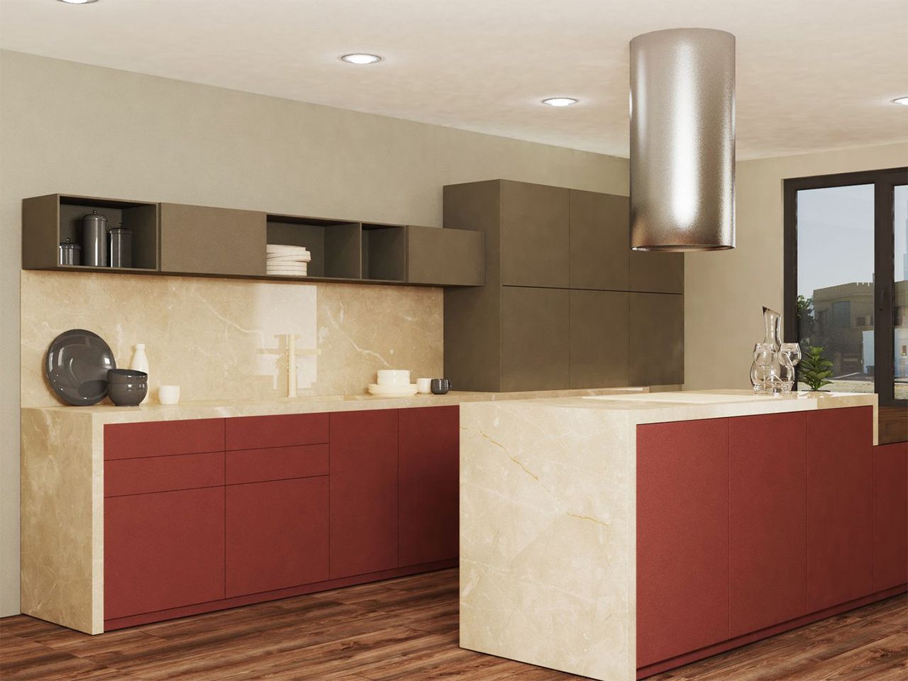 Столешница-постформинг R3 FS113 B2 Сарыкум SUPERIOR 4200х600х38 мм. Рис. 3 Столешница-постформинг R3 FS113 B2 Сарыкум SUPERIOR 4200х600х38 мм. Рис. 3