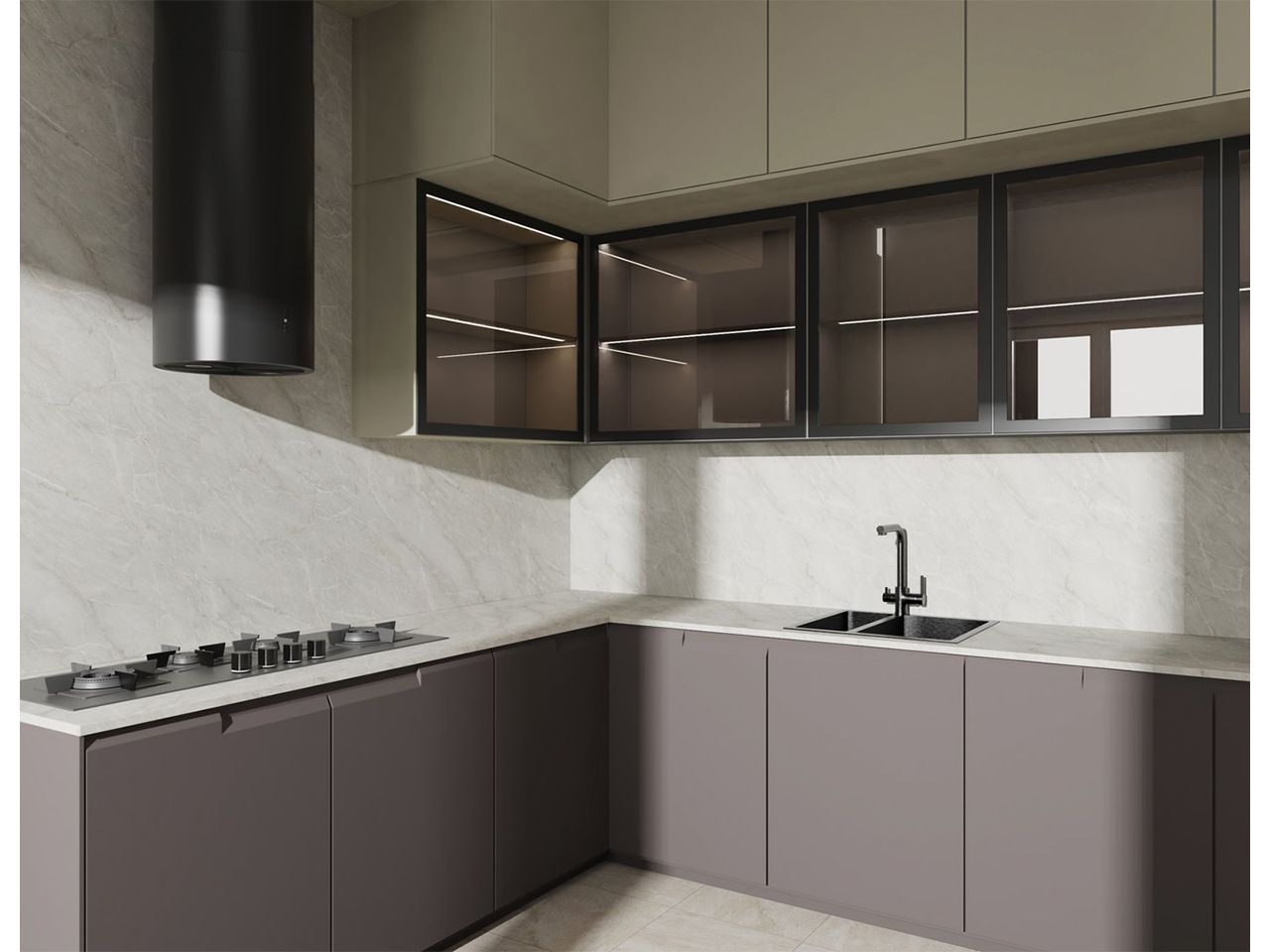 Столешница-постформинг R3 FS126 S2 Итуруп SUPERIOR 4200х600х38 мм. Рис. 3