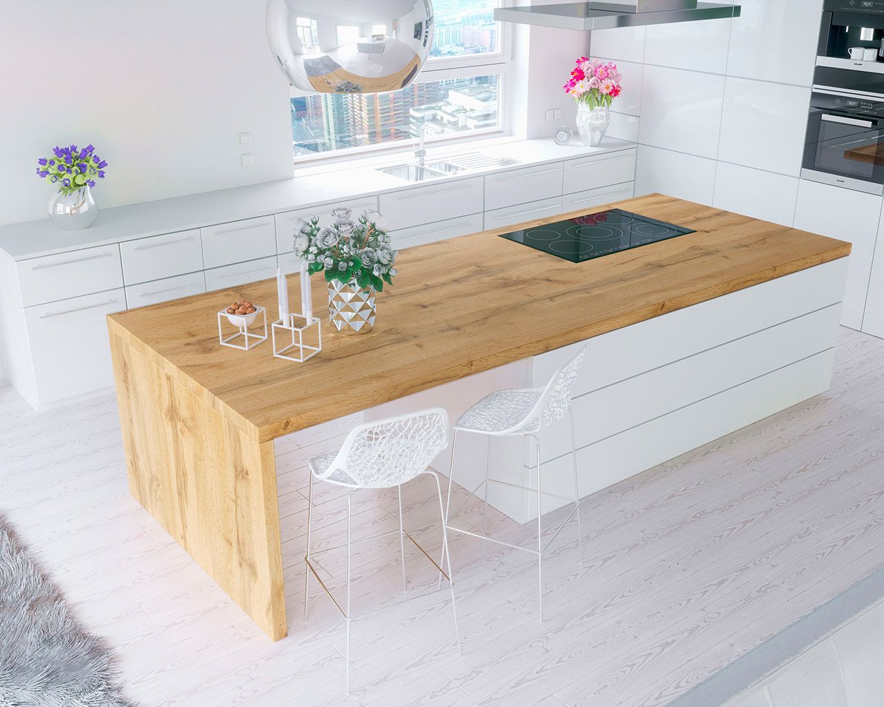 Столешница-постформинг R3 FS2220 W1 Дуб Торрес , 3050*600*38 мм. Рис. 3 Столешница-постформинг R3 FS2220 W1 Дуб Торрес , 3050*600*38 мм. Рис. 3