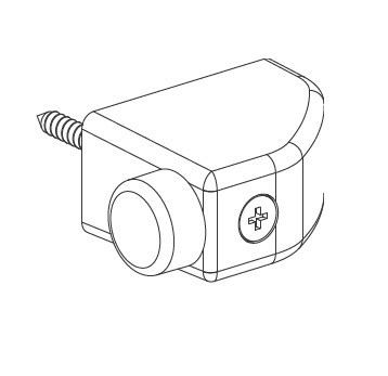 Стопор-отбойник HS, серебро (RAL 9006). Рис. 1