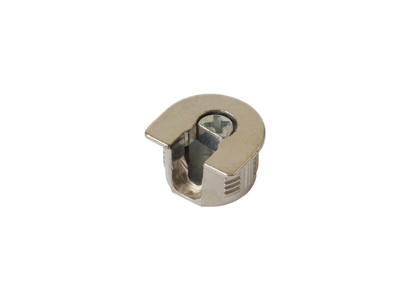 Стяжка-полкодерж. д/плиты 16мм, + дюбель L=11мм FIRMAX, цинк, никель (2 части). Рис. 3 Стяжка-полкодерж. д/плиты 16мм, + дюбель L=11мм FIRMAX, цинк, никель (2 части). Рис. 3