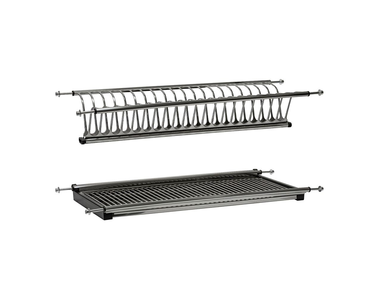 Сушка 2-х уровневая Firmax Smartline в базу 600мм, нержавеющая сталь. Рис. 1 Сушка 2-х уровневая Firmax Smartline в базу 600мм, нержавеющая сталь. Рис. 1