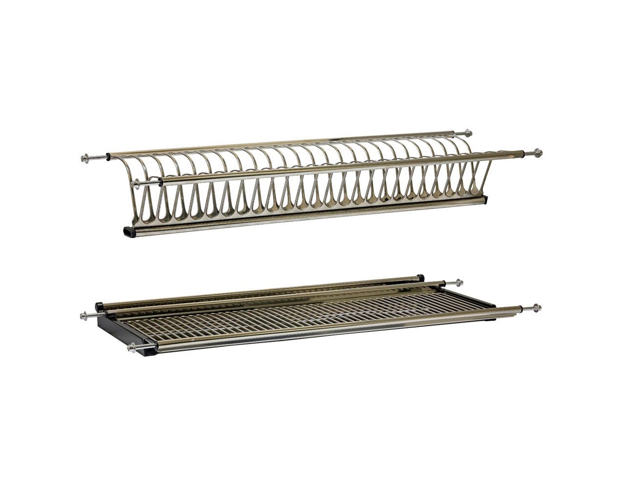 Сушка 2-х уровневая Firmax Smartline в базу 700мм, нержавеющая сталь. Рис. 1 Сушка 2-х уровневая Firmax Smartline в базу 700мм, нержавеющая сталь. Рис. 1