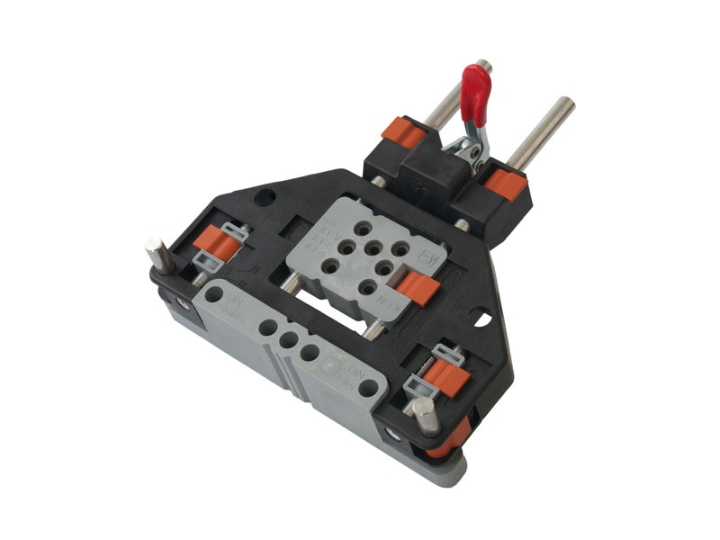 Шаблон KT-V, KT-EV, KT-EN, KT-SV, KT-SN со струбциной. Рис. 2 Шаблон KT-V, KT-EV, KT-EN, KT-SV, KT-SN со струбциной. Рис. 2