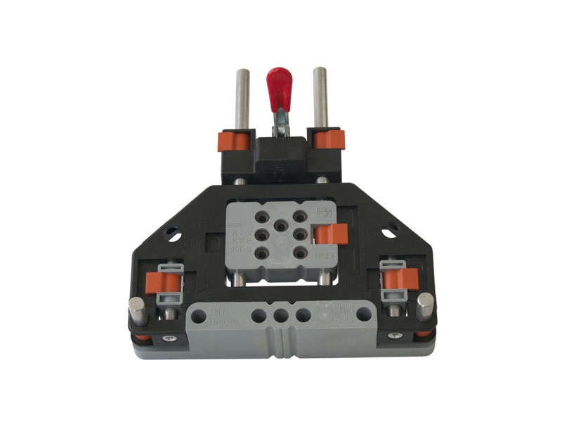 Шаблон KT-V, KT-EV, KT-EN, KT-SV, KT-SN со струбциной. Рис. 3 Шаблон KT-V, KT-EV, KT-EN, KT-SV, KT-SN со струбциной. Рис. 3